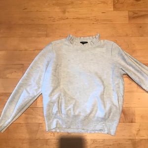 J Crew - Ruffle Neck Sweater - size large